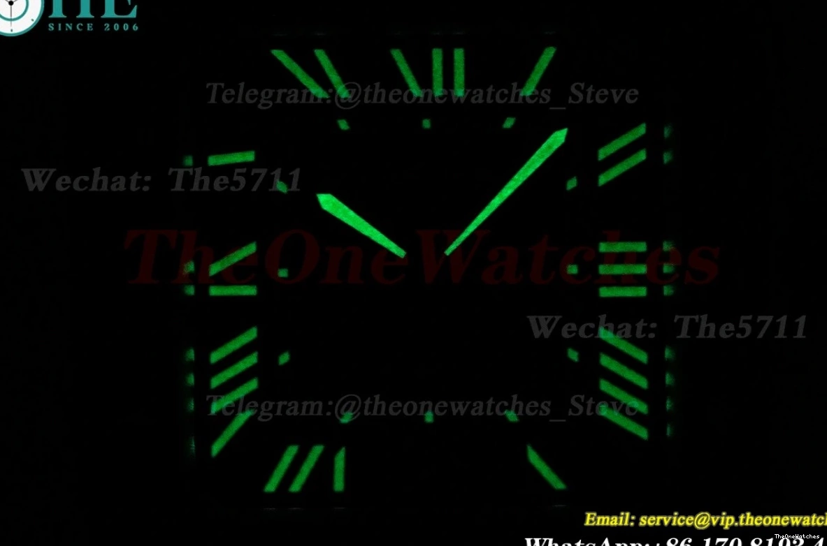 Cartier Mens MY9019 XL Rmn Black GF 40MM PVD RU Santos De 0126